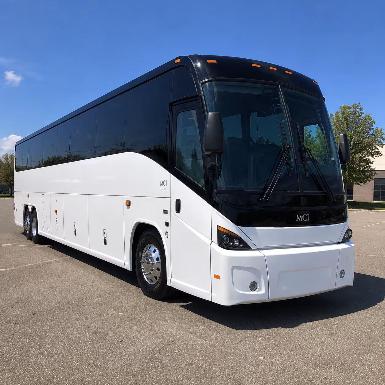pompano beach 45 passenger charter bus