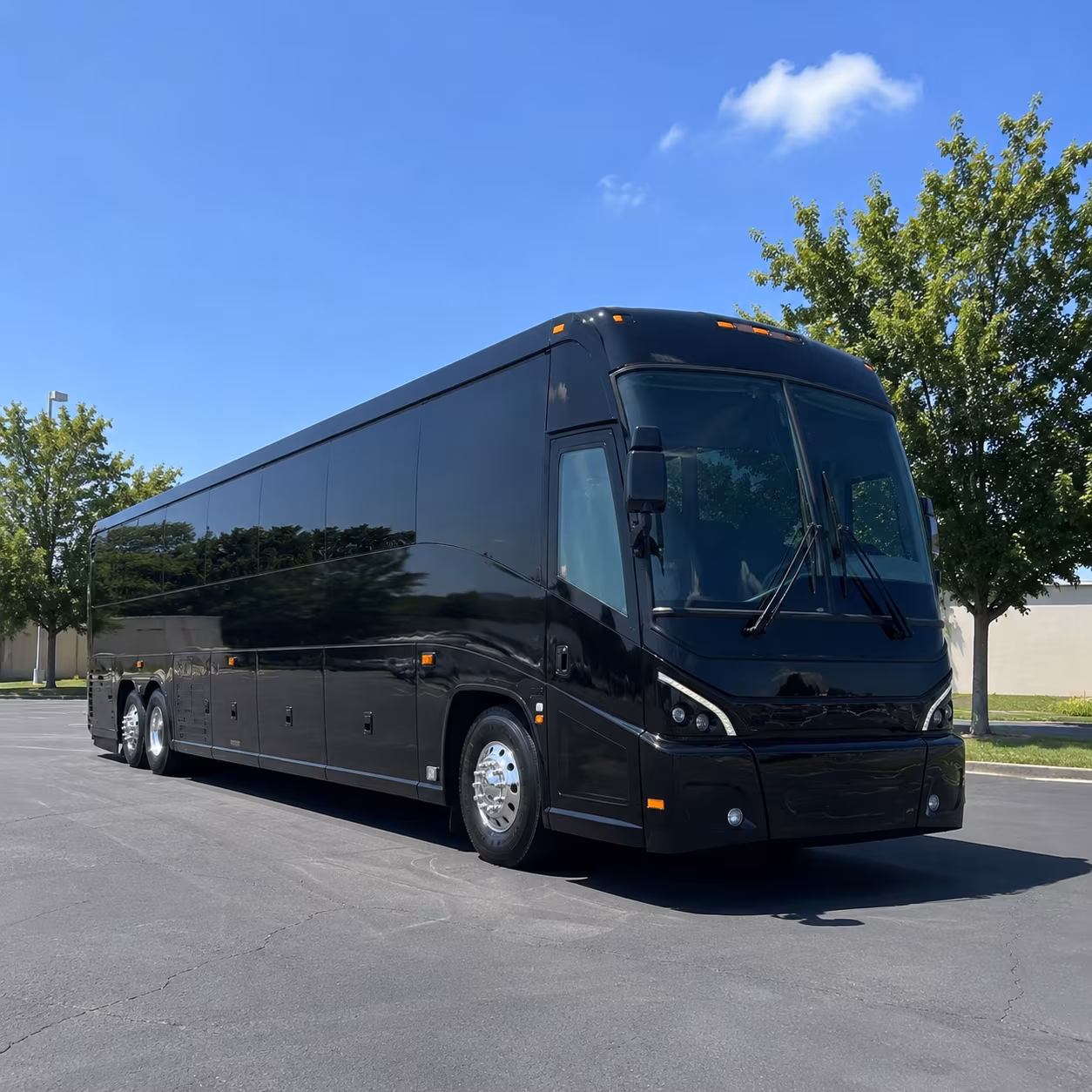 pompano beach 56 passenger charter bus