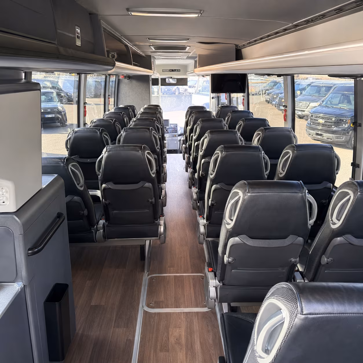 pompano beach government military charter bus rental