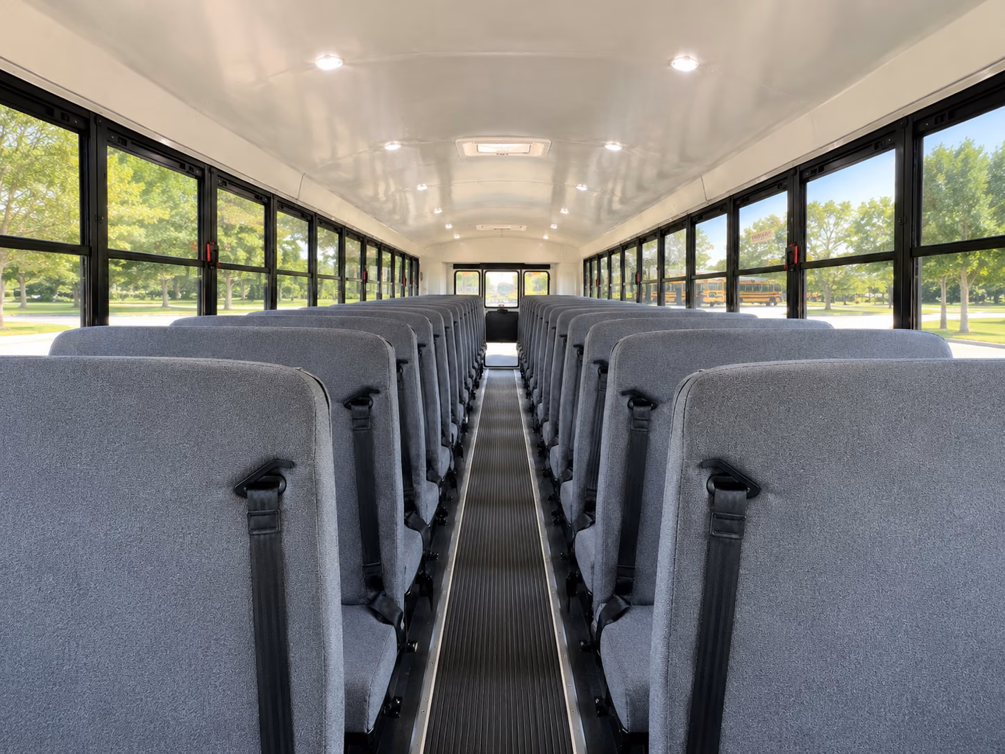pompano beach school bus inside