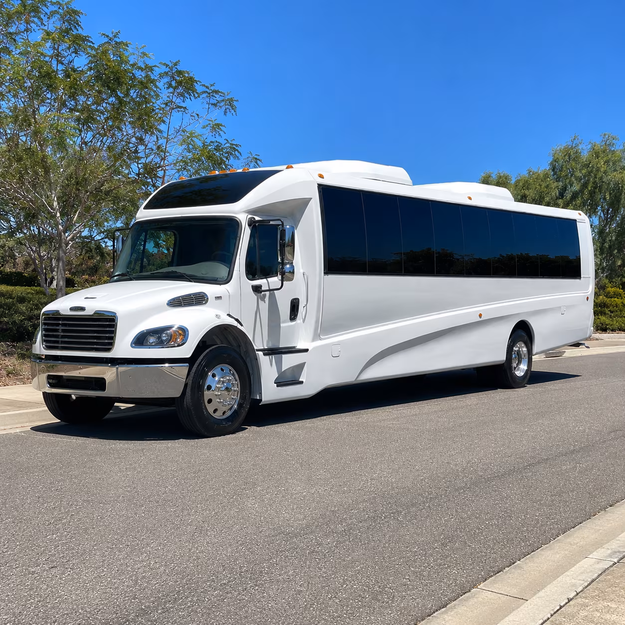 pre prom and post prom bus rentals around pompano beach and broward county